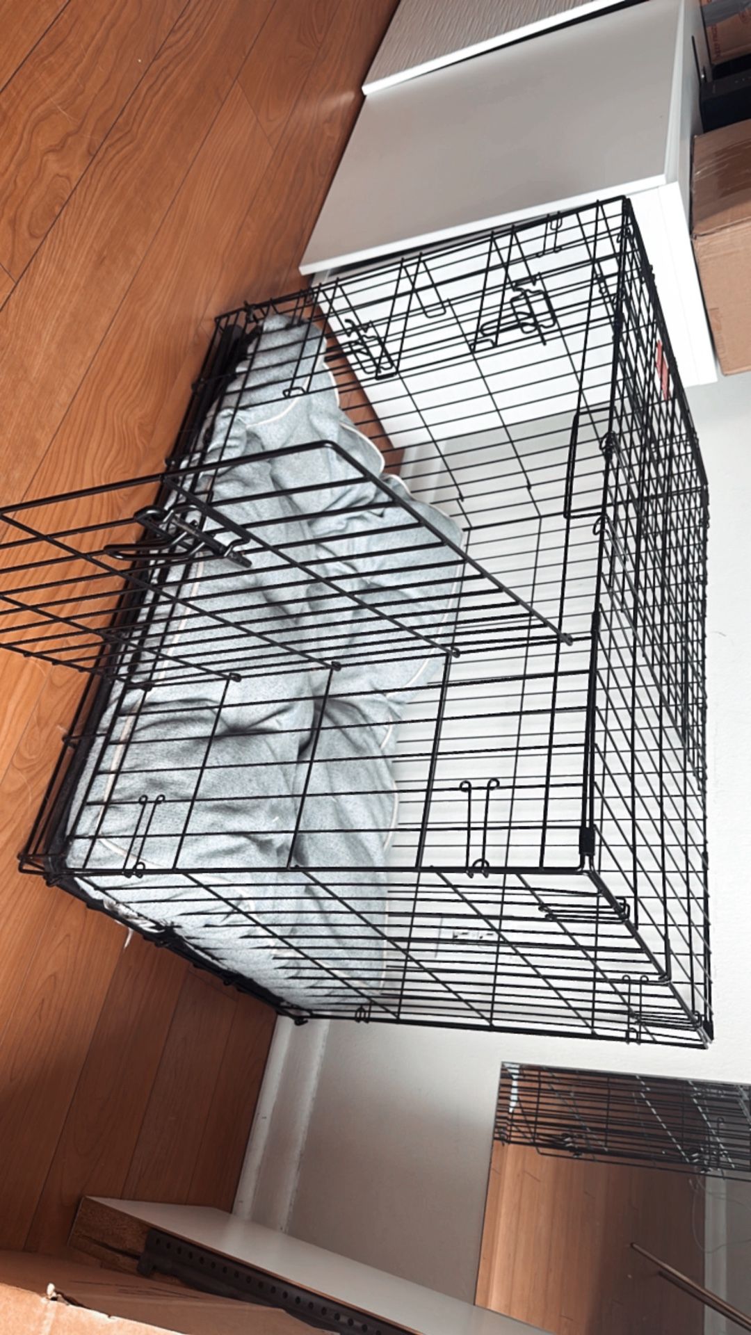 Dog Cage black