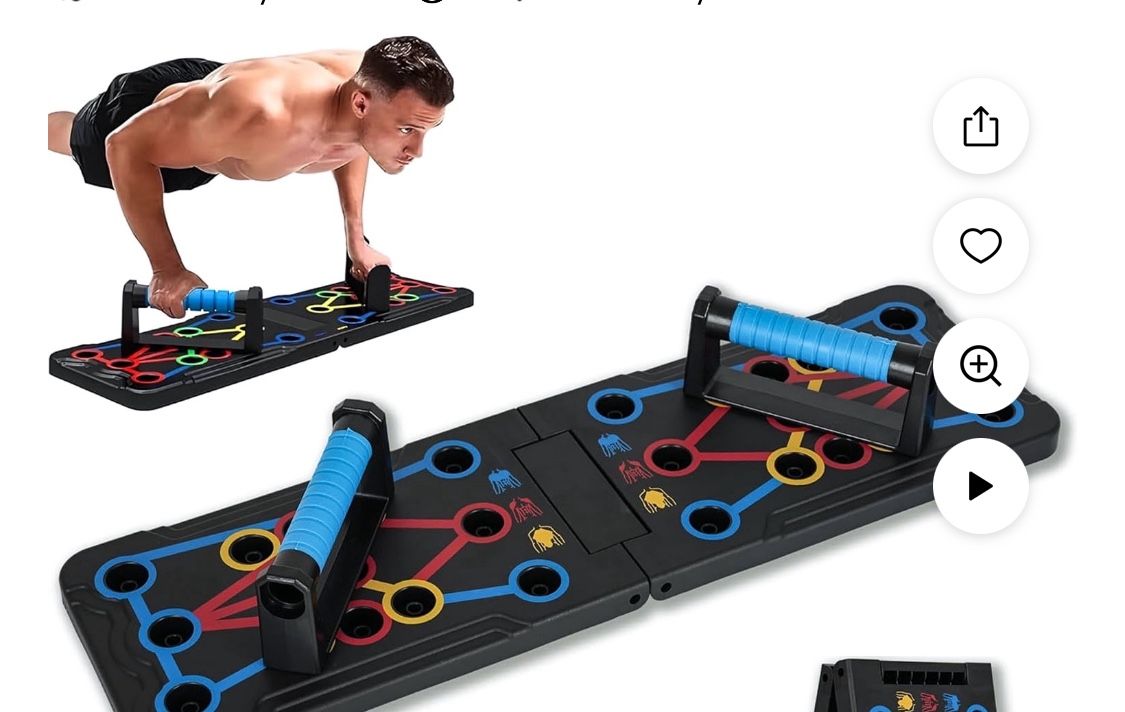 4 Multifunctional Push Up Training Exercise Board