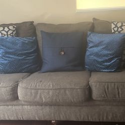 Moving Sale! Couch And XL Ottoman $100