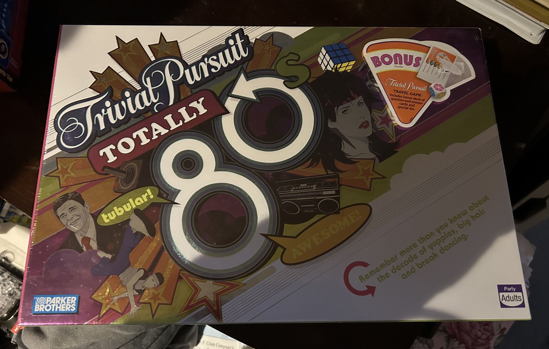 Trivial Pursuit Totally 80’s Game
