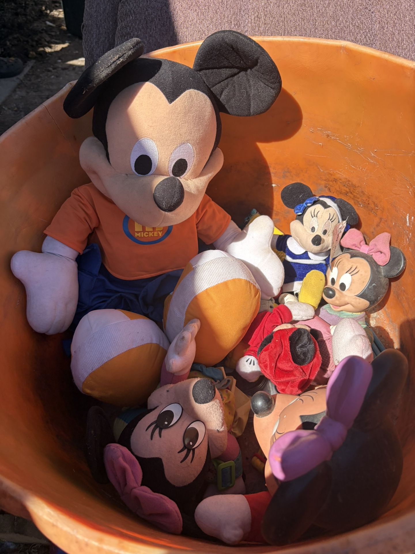 Mickey & Minnie Plush Toys