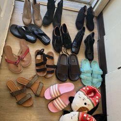 Woman bundle of mix shoes, size 8