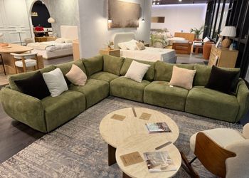 Cloud Vintage 5-Seat Modular Sectional Sofa, New