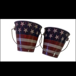 American Themed Buckets