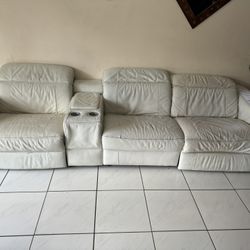 White Couch Eldorado 11ft Total FREE COME PICK UP