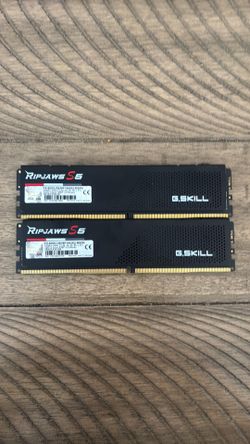 G.SKILL Ripjaws S5 Series DDR5 RAM (Intel XMP 3.0 Ready) 32GB (2x16GB) 6000MT/s CL36-36-36-96 1.35v