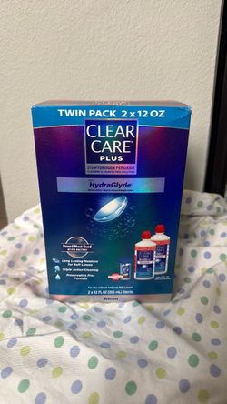 Clear Care Plus HydraGlyde Twin Pack 2x12oz