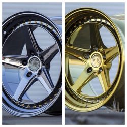 Aodhan DS05 18 inch 5x114 5x120 5x100 (only 50 down payment / no credit check )