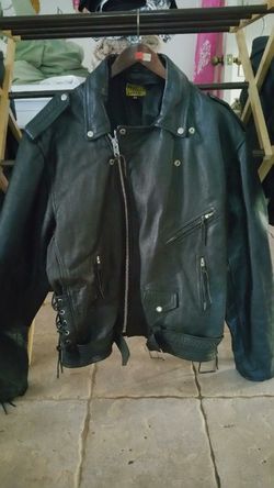 Leather motorcycle jackets