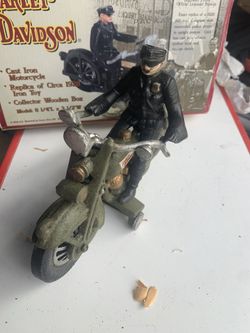 Cast Iron Harley Davidson