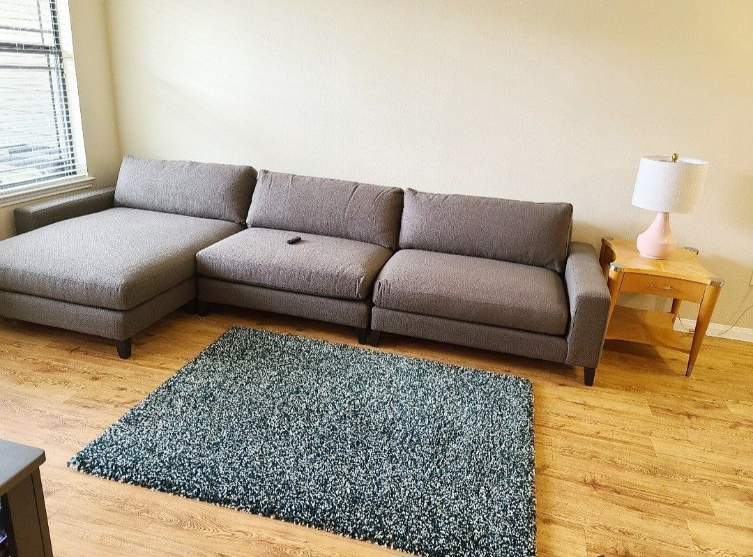 IKEA rug in blue-green 5 ' 7 "x7 ' 7 "
