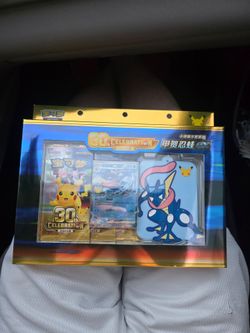 Pokémon 30th Celebration Greninja EX Card Set