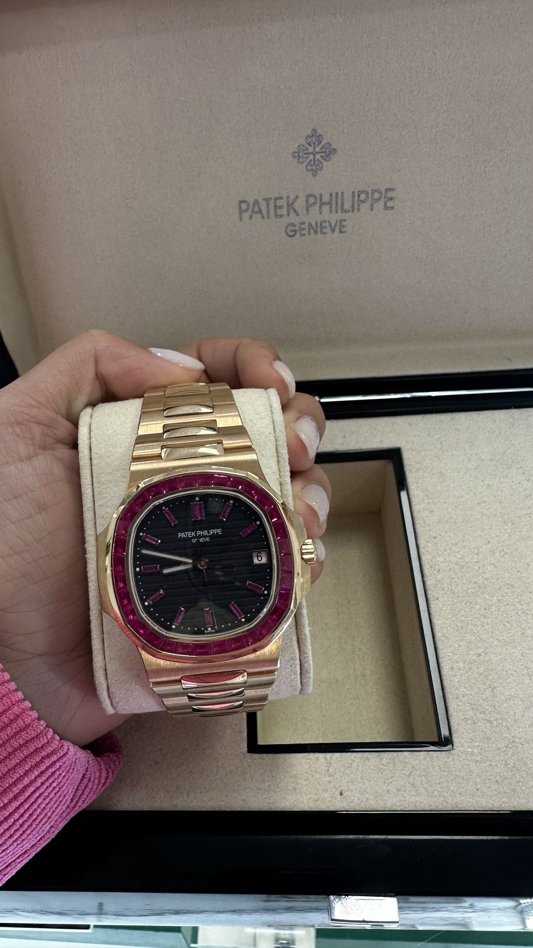 PATEK PHILIPPE WITH RUBIES