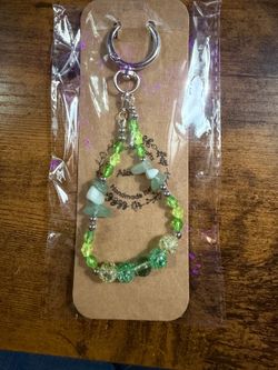 Green keychain