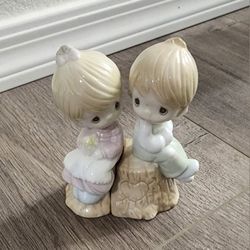 Precious Moments Salt And Pepper Shakers