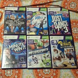 XBOX 360 KINECT GAMES