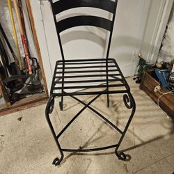 Solid Wrought Iron Stools