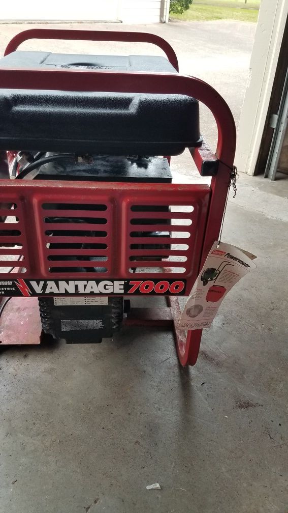 Coleman Powermate Vantage 7000 Generator for Sale in Houston, TX - OfferUp