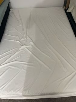 2 Queen Mattresses + bed frame