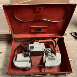 Milwaukee Electric Bandsaw.