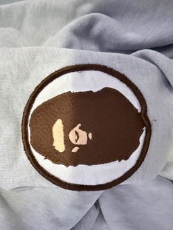 BAPE A Bathing Ape Gray Hoodie READ DESC