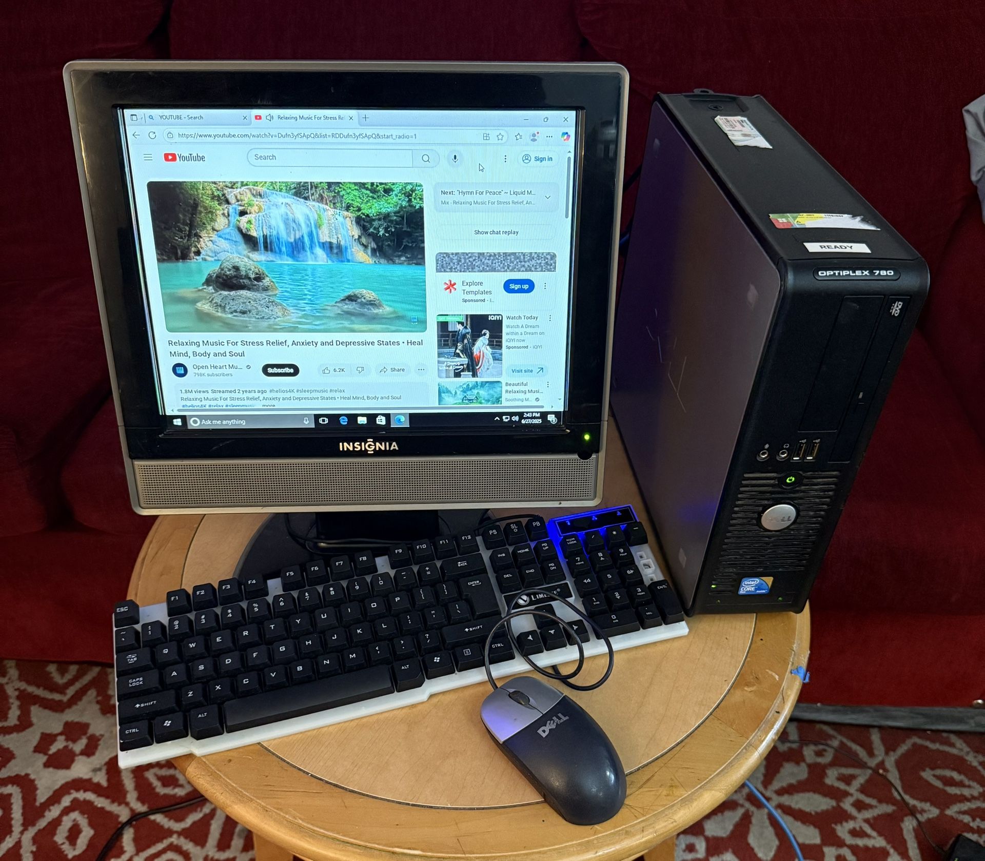 Dell Desktop Computer Working Great