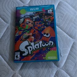 Splatoon for the wii u 