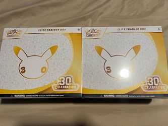 Pokémon TCG 30th Celebration Elite Trainer Box (x2)