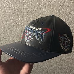 Vintage Tennessee Titans Pro Elite NFL Leather Hat Cap Pro Elite