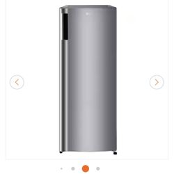 LG Single Door Top Freezer Refrigerator with Inverter Compressor & Pocket Handle in Platinum Silver