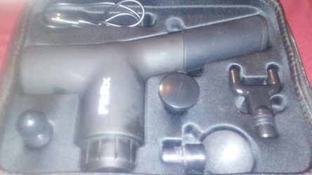 FitRX deep muscle massager cordless with a case
