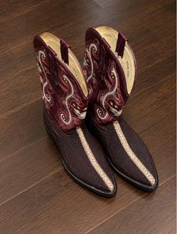 El General 1901 Cowboy Boots Men’s Size 7.5 Made in Mexico