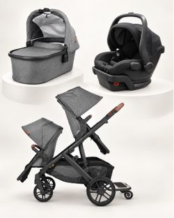 UPPAbaby Vista V2 double stroller set