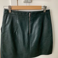 Zara leather skirt size M