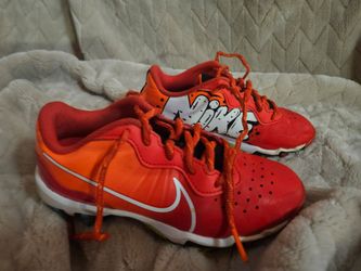 Nike baseball cleats. Size 1