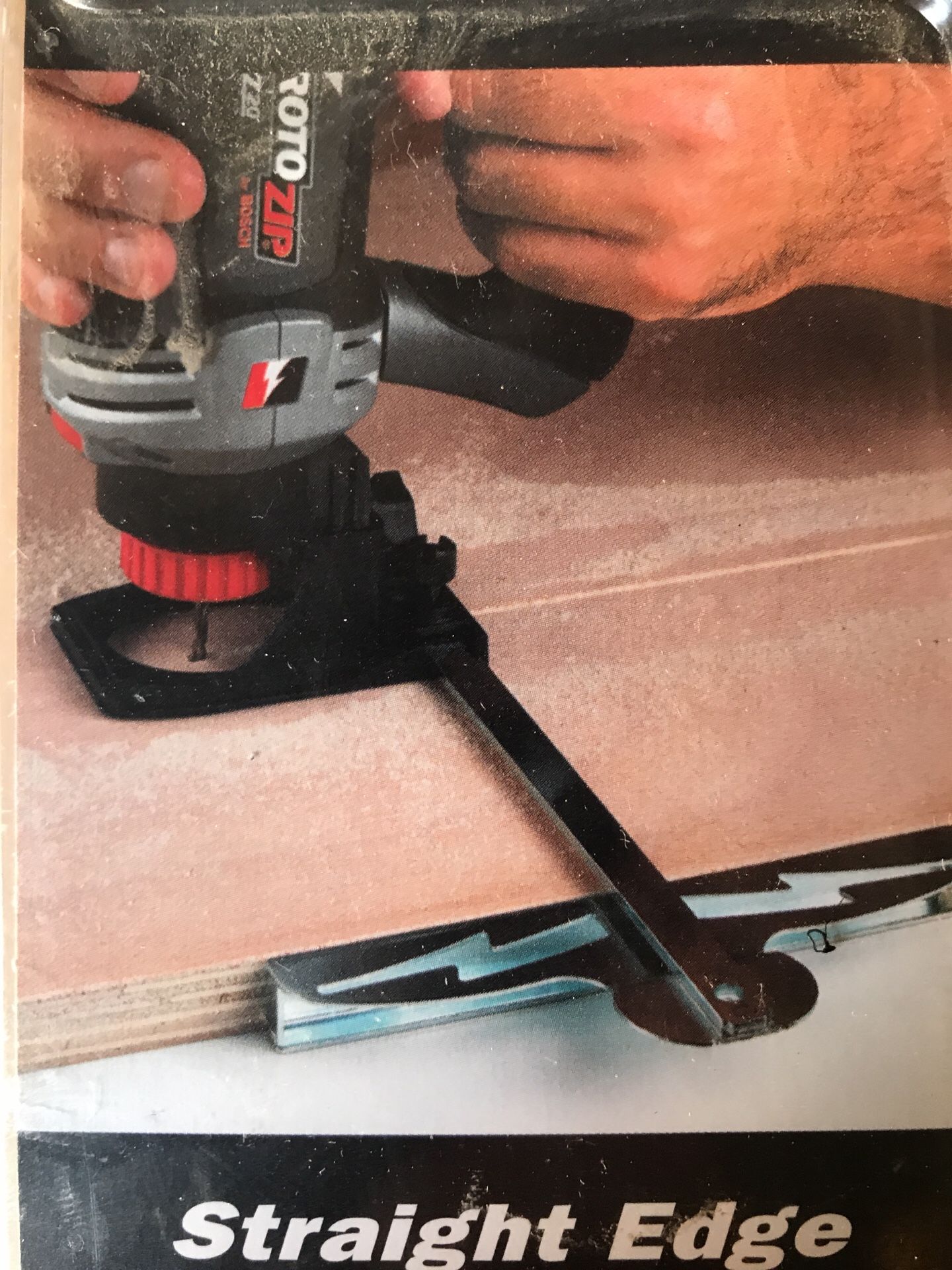 NEW ROTOZIP Roto zip straight edge cutting guide for Sale in Ripon, CA