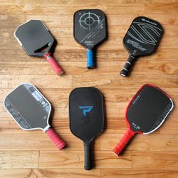 6 Used But Great Condition Pickleball Paddles