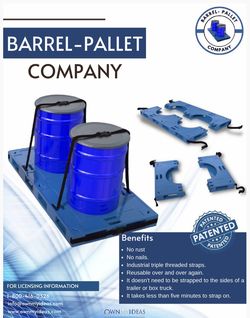 Barrel Plastic Pallet