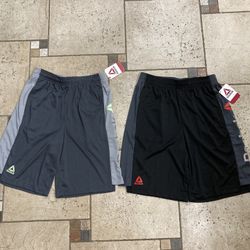 NWT Reebok Big Boys Active Shorts 2 pack bundle size XL 14/16