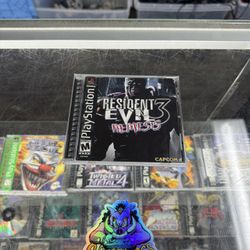 Resident Evil 3 Nemesis Ps1 $80-$90 Gamehogs 11am-7pm
