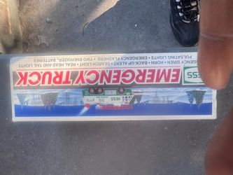 Hess Emergency Truck Toy in Box