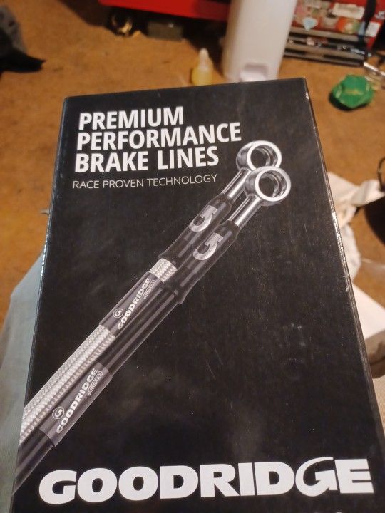 Goodridge Subaru Braided brake lines new
