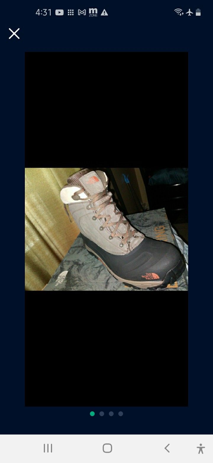 North Face Boots size 12M, 13M or 14M North Face Jackets or N.F. winter Fleece