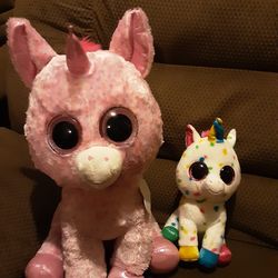 TY beanie boo ROSIE 18” and HARMONIE