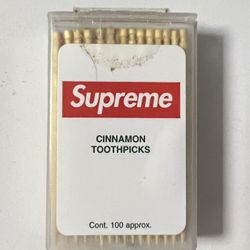 Supreme Cinnamon Toothpicks FW22 In Hand