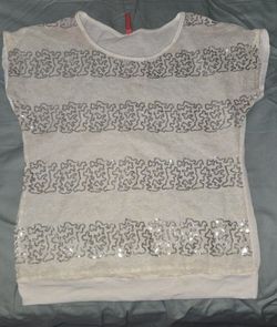 Glitter strip women elegant blouse