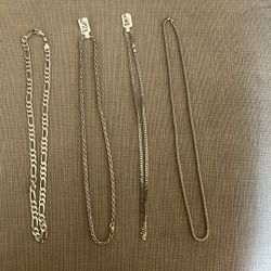 Italian Silver Chain Necklace