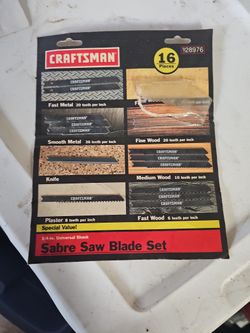 Saw Blades. Missing #2 Fine Blades