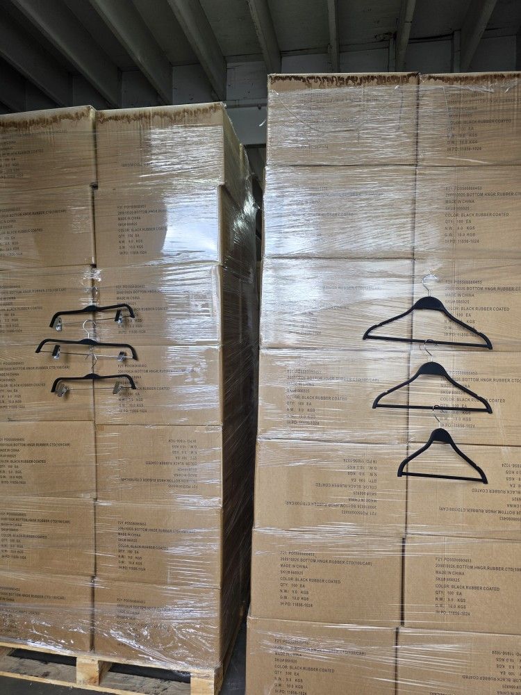 RUBBER HANGERS 100 PIECES PER BOX $35