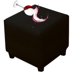 Corduroy Ottoman cover